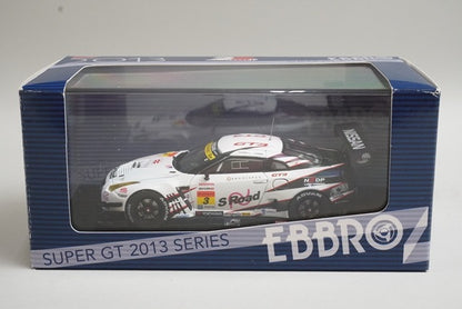 1:43 EBBRO 44926 Nissan S-Road NDDP GT-R Super GT300 2013 #3 model car