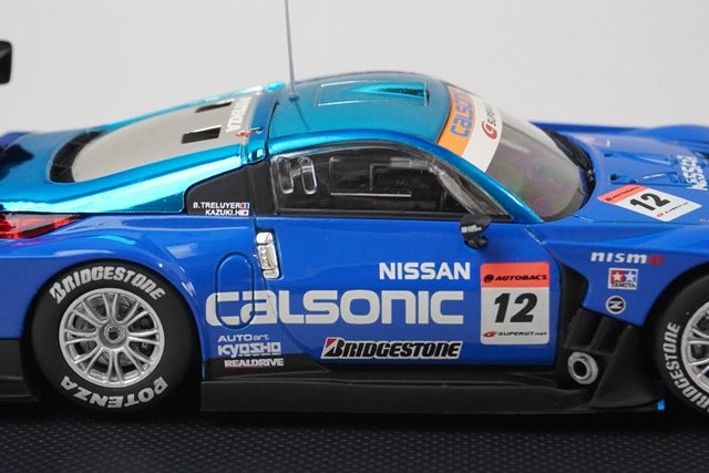 1:43 EBBRO 43915 Nissan CALSONIC IMPUL Z SUPER GT 2007 #12 model car