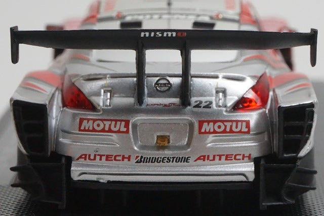 1:43 EBBRO 43958 Nissan MOTUL AUTECH Z SUPER GT 2007 Late Model #22