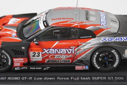 1:43 EBBRO 44125 Nissan Xanavi Nismo GT-R Super GT500 2008 Fuji #23 Red/Silver model car