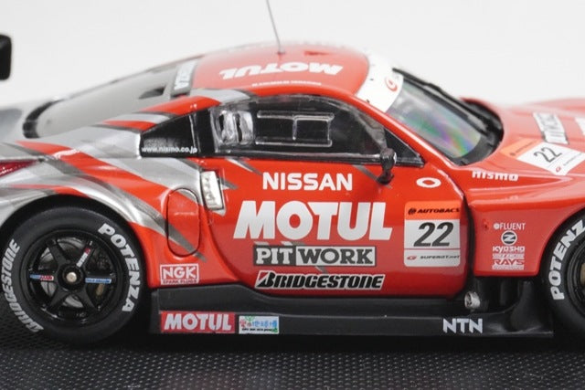 1:43 EBBRO 43688 Nissan MOTUL Pit Work Z SUPER GT500 2005 #22 model car