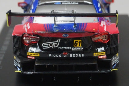 1:43 EBBRO 45765 Subaru BRZ R&D Sports Super GT300 2020 #61