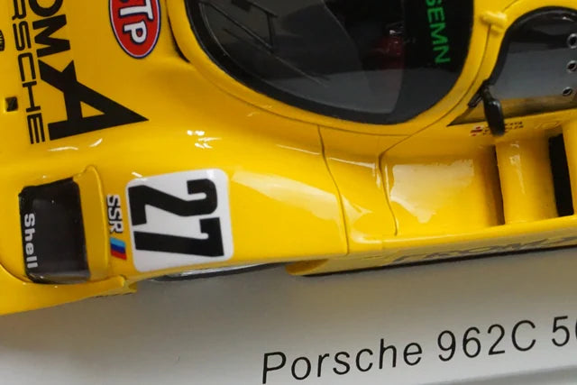 1:43 Spark SJ081 Porsche 962C Sugo 500km 1990 #27 V. Weidler / Akihiko Nakatani / Yukihiro Hane