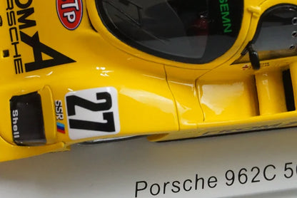 1:43 Spark SJ081 Porsche 962C Sugo 500km 1990 #27 V. Weidler / Akihiko Nakatani / Yukihiro Hane