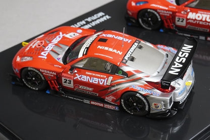 1:43 EBBRO KWAM122000 Dealer Nissan 06 Nismo GT500 Z Malaysian Model Set of 2 #22 #23 model car