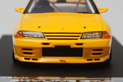 1:43 HPI 8122 Nissan Skyline GT-R Group A Racing Yellow KIDBOX