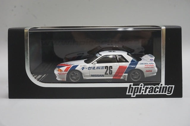 1:43 HPI 8135 Nissan DIESEL KIKI GT-R N1 1990 #26 model car