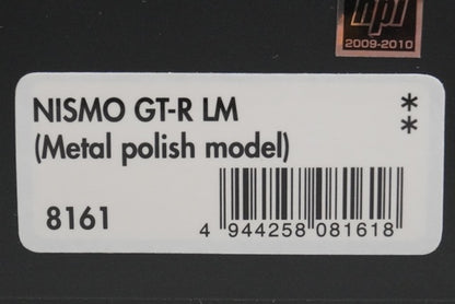 1:43 HPI 8161 Nissan Nismo GT-R Le Mans Metal Polished Model model car