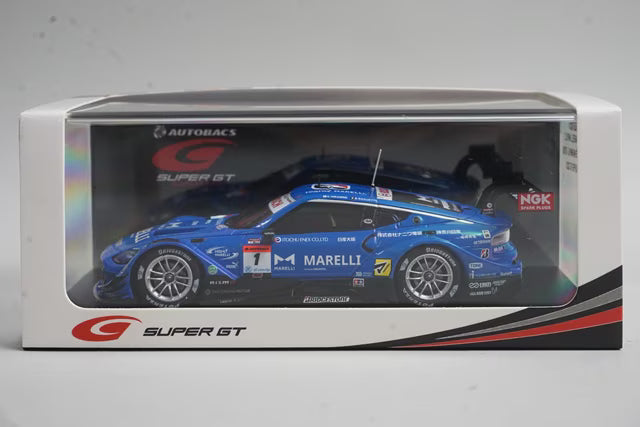 1:43 SPARK SGT051 Nissan Marelli Impul Z GT500 Super GT '23 #1 Kazuki / Bertrand