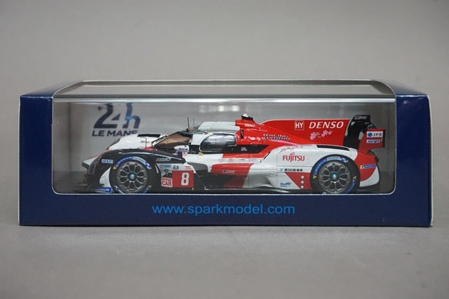 1:43 SPARK S8726 Toyota GR010 Hybrid Gazoo Racing LM 24H 2nd 2023 #8