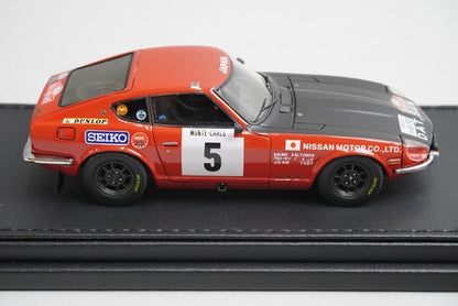 1:43 ignition model IG0215 Nissan Datsun 240Z Monte Carlo 1972 #5 model car