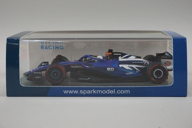1:43 Spark S8588 Williams Racing FW45 British GP 8th Williams 800th GP 2023 #23 A. Albon