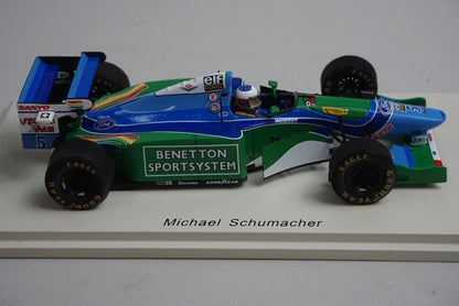 1:43 Spark S4481 Benetton B194 Monaco GP 1994 #5 M. Schumacher model car