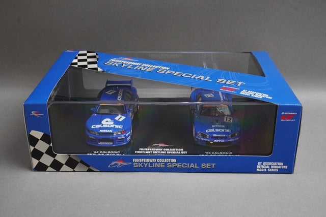 1:43 EBBRO Fuji Speedway Nissan Skyline Special Set of 2 #1 #12 model car