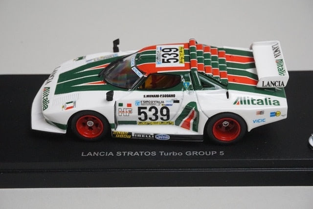 1:43 KYOSHO 03141C Lancia Stratos Turbo Group 5 #539 model car