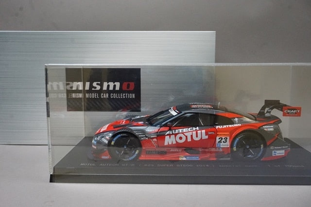 1:18 EBBRO KWAM120003 Dealer Special Order Nissan Motul Autech GT-R Super GT500 2014 #23 Special Pack