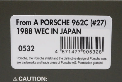 1:43 ignition model IG0532 From A Porsche 962C WEC IN JAPAN 1988 #27 Marlboro Edition