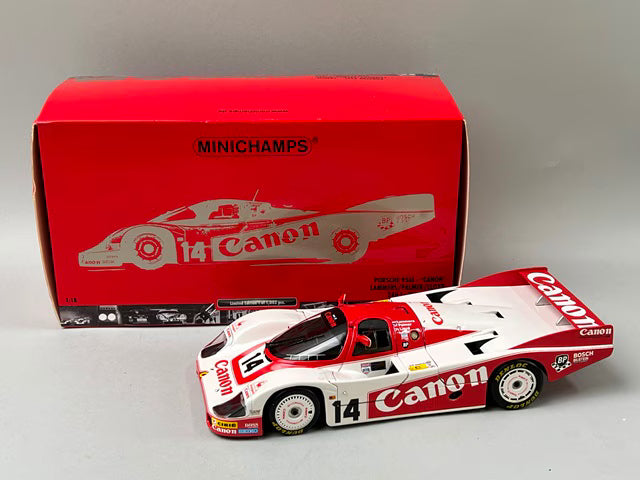 1:18 MINICHAMPS 180836914 Porsche 956L “Canon” Le Mans 24H 1983 #14