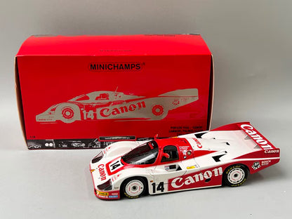 1:18 MINICHAMPS 180836914 Porsche 956L “Canon” Le Mans 24H 1983 #14
