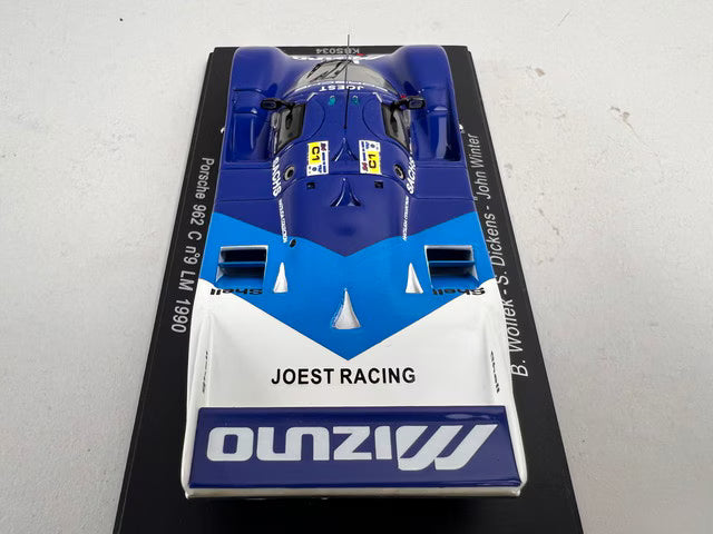 1:43 Spark KBS034 Porsche 962C Le Mans 24H 1990 #9 MIZUNO B. Wollek / S. Dickens