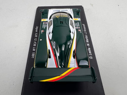 1:43 Spark S0754 Jaguar XJR12 Le Mans 24H 1991 #36 D. Leslie / M. Martini / J. Krosnoff