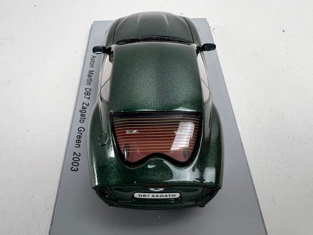 1:43 Spark S0375 Aston Martin DB7 Zagato Coupe Green 2003
