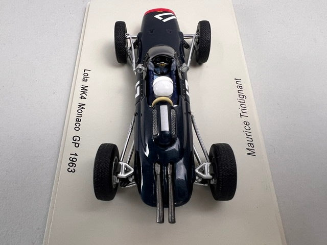 1:43 Spark S4269 LOLA MK4 F1 Monaco GP 1963 #17 M. Trintignant