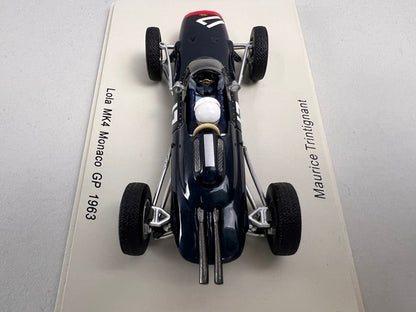 1:43 Spark S4269 LOLA MK4 F1 Monaco GP 1963 #17 M. Trintignant