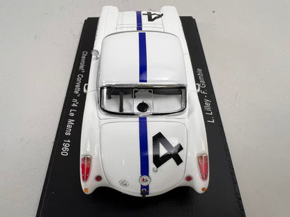 1:43 Spark S1540 Chevrolet Corvette Le Mans 24H 1960 #4 F. Gamble