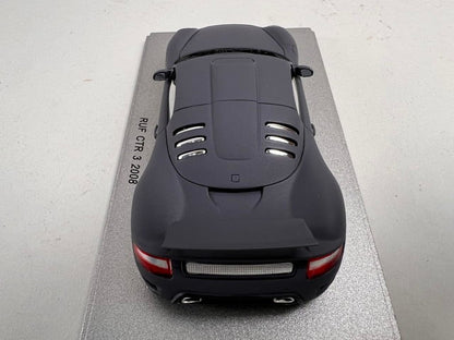 1:43 Spark S0717 RUF CTR3 2008 Matte Black