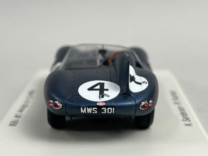 1:43 Spark 43LM56 Jaguar D Le Mans 24H 1956 Winner #4 N. Sanderson / R. Flockhart
