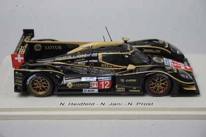 1:43 SPARK S3704 Lola B12/60 Toyota Rebellion LM Le Mans 2012 #12