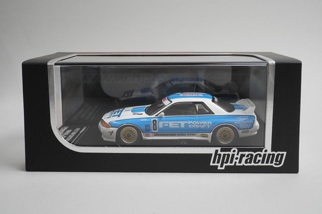 1:43 HPI 8048 Nissan FET Sports GT-R JTC 1993 #8 model car