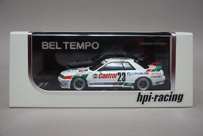 1:43 HPI 8082 Castrol Skyline GT-R Macau GP 1990 #23 BEL TEMPO