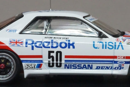 1:43 HPI 8607 Nissan Reebok Skyline GT-R JTC Suzuka 1991 #50