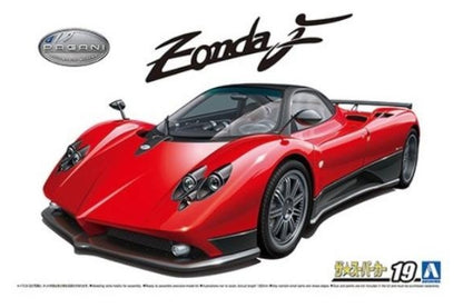 19 Aoshima TheSupercar 1:24 '05 Pagani Zonda F