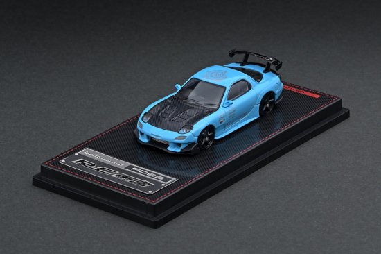 [Back-order] ignition model IG1949 1:64 Mazda RX-7 (FD3S) RE Amemiya Light Blue