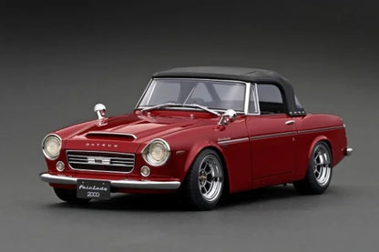 [ Back-order ] ignition model IG2710 1:18 DATSUN Fairlady 2000 (SR311) Wine Red