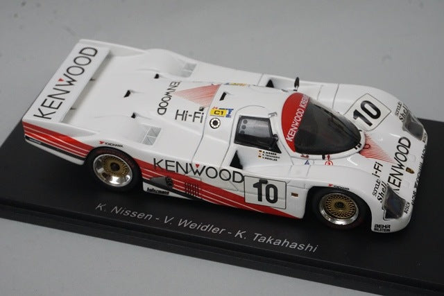 1:43 SPARK KBS024 Porsche 962 Le Mans 1987 #10 model car