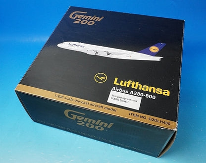 1:200 A380-800 Lufthansa Brussels D-AIMJ G2DLH405 Gemini airplane model