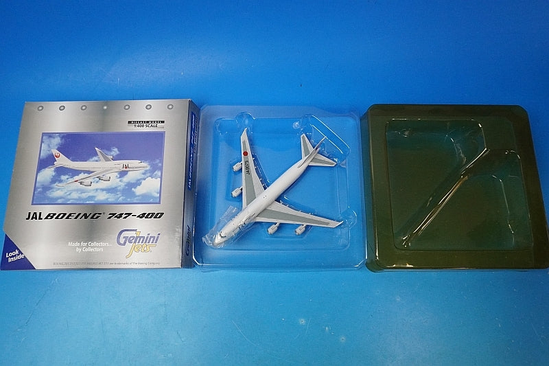 1:400 B747-400 JAL Old Tsurumaru Paint SKY CRUISER JA8075 GJJAL007 Gemini airplane model