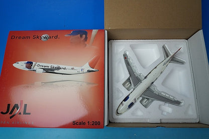 1:200 A300-600R JAL Dream Skyward Hideki Matsui JA8377 2116 JC Wings airplane model