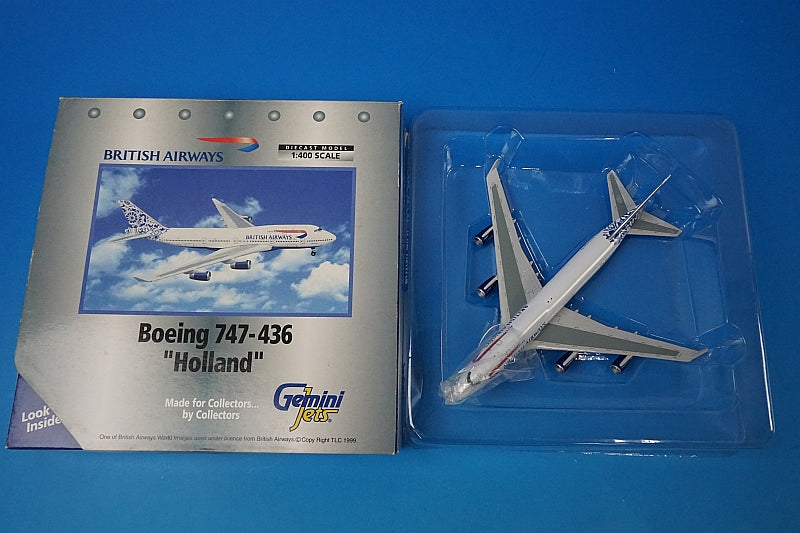 1:400 B747-400 British Airways Holland G-CIVN GJBAW018 Gemini