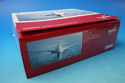 1:200 Tu-160 Blackjack Soviet Air Force 184th SSR Heavy Bombardment Regiment Pulirki Base #33 558785 Herpa airplane model