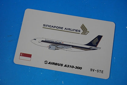 1:200 A310-300 Singapore 9V-STE EW2313002 JC Wings airplane model