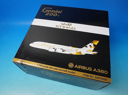 1:200 A380-800 Etihad A6-APA G2ETD521 Gemini airplane model