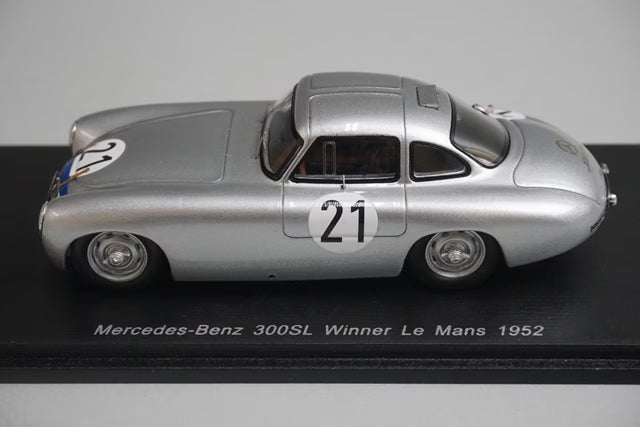 1:43 Spark 43LM52 Mercedes-Benz 300SL Le Mans 24H 1952 #21 H. Lang F. Riis model car