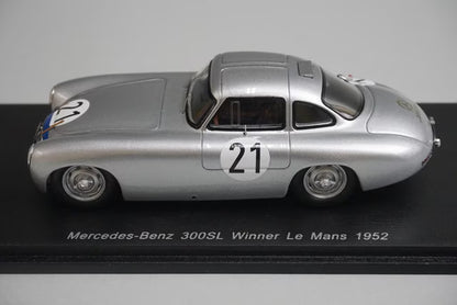1:43 Spark 43LM52 Mercedes-Benz 300SL Le Mans 24H 1952 #21 H. Lang F. Riis model car
