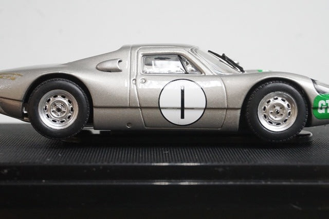 1:43 EBBRO 43725 Porsche 904 Carrera GTS Japan GP 1964 #1 Silver