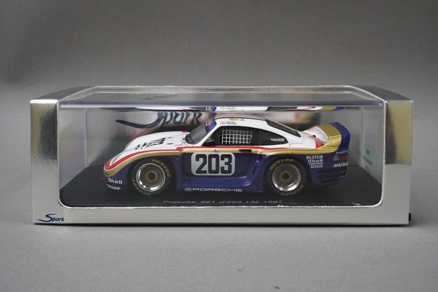 1:43 Spark S0961 Porsche 961 Le Mans 1987 #203 model car
